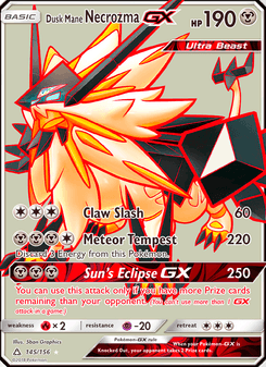 Dusk Mane Necrozma GX