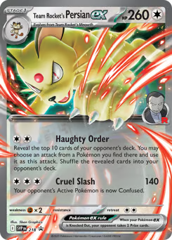 Team Rocket's Persian ex