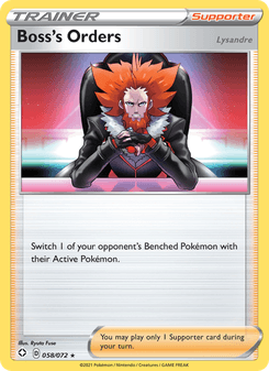 Boss's Orders (Lysandre)